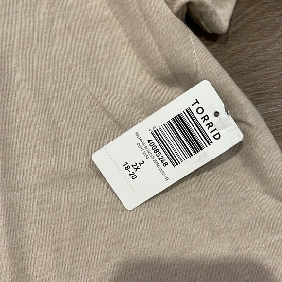 NWT Bundle (2) Torrid Classic Fit Tee Size 2 - Picture 4 of 7